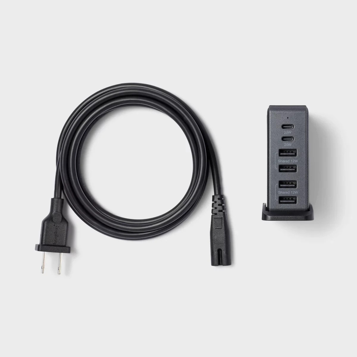 heyday 6-Port Charging Hub 2 USB-C 4 USB-A Charger New Sealed Electronics