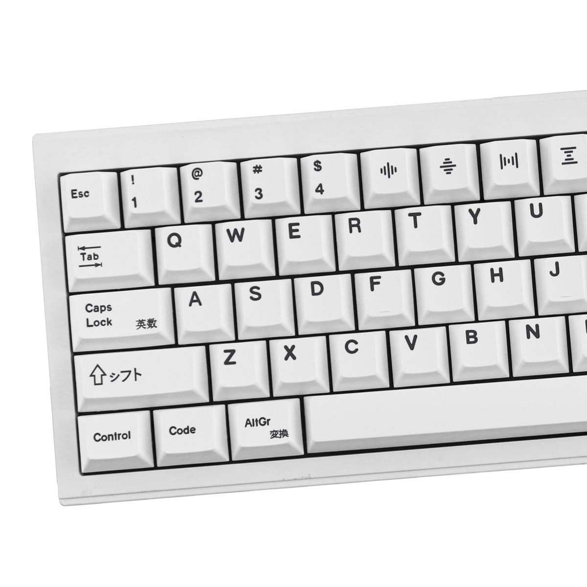 135 Keys PBT Keycaps Cherry Profile DYESub White Theme Minimalist Style