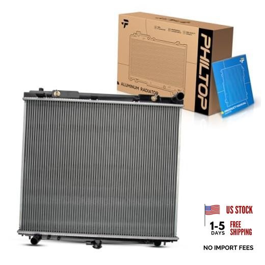 CU2807 Engine Coolant Aluminum Radiator Frontier, Pathfinder, Xterra, Equator