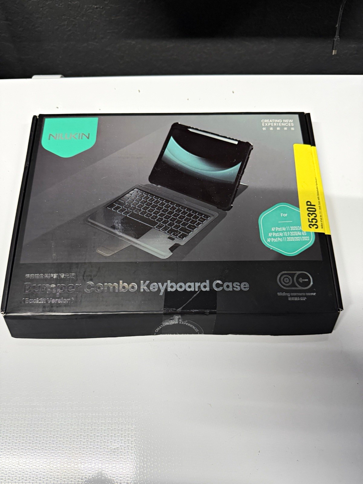 Nillkin Bumper Combo Keyboard Folio Case B530P iPad Pro 11 2020-2022 Black