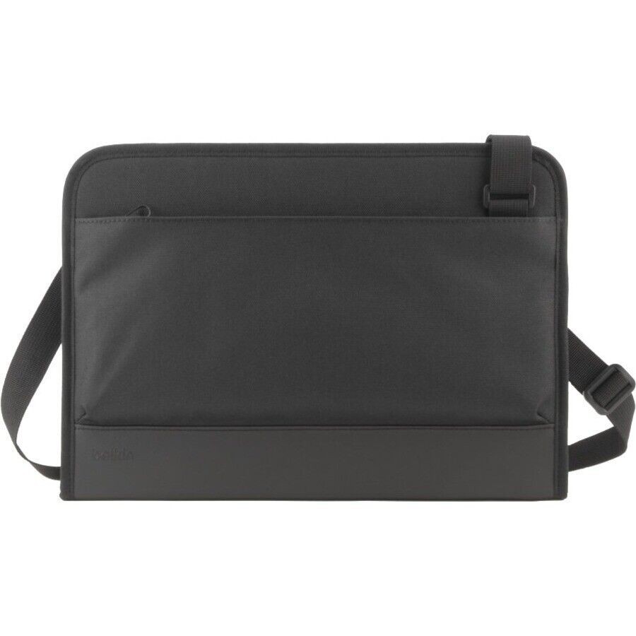 Belkin EDA003 Always-On 12" Laptop Tablet Sleeve w Shoulder Strap Handle Black