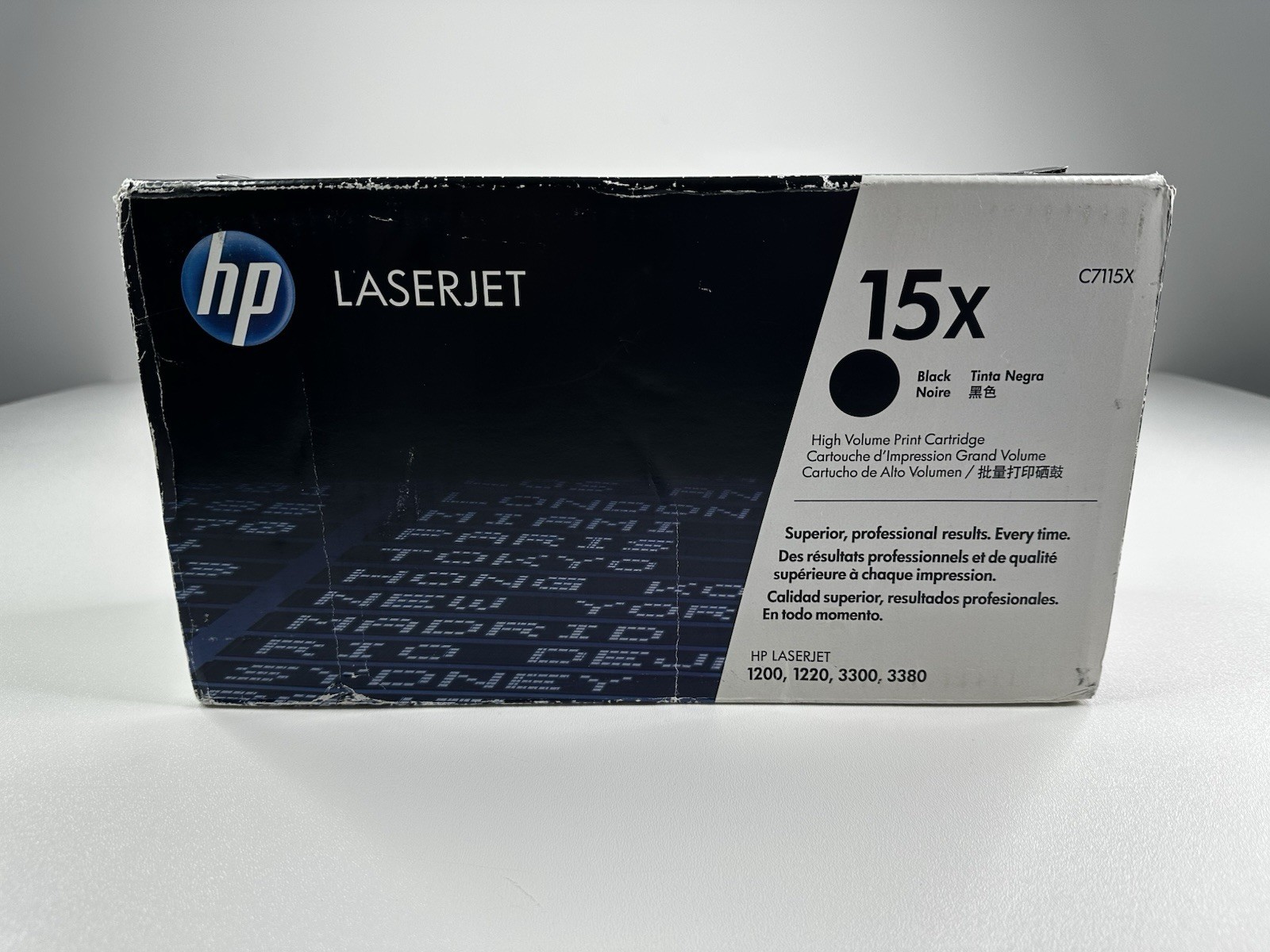 HP LaserJet 15X (C7115X) Black SEALED Toner High Volume Print Cartridge New