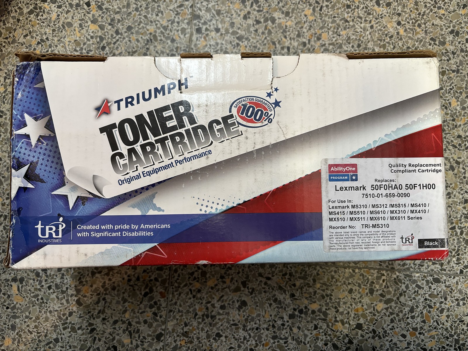 Triumph toner cartridge - 50F0Ha0 - 50F1H00 - Black