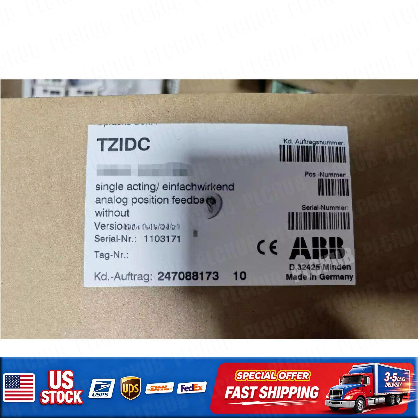 NEW ABB V18345-1010251001 Valve Positioner IN BOX