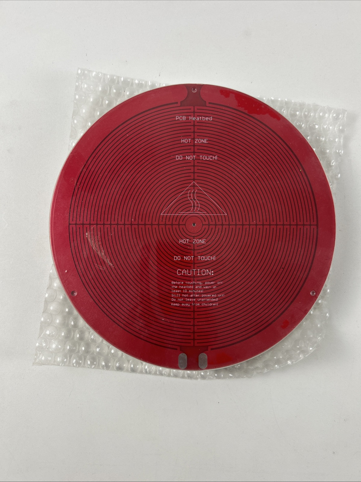 RepRap PCB Heatbed 8” Round for 3D Printer - Made in USA