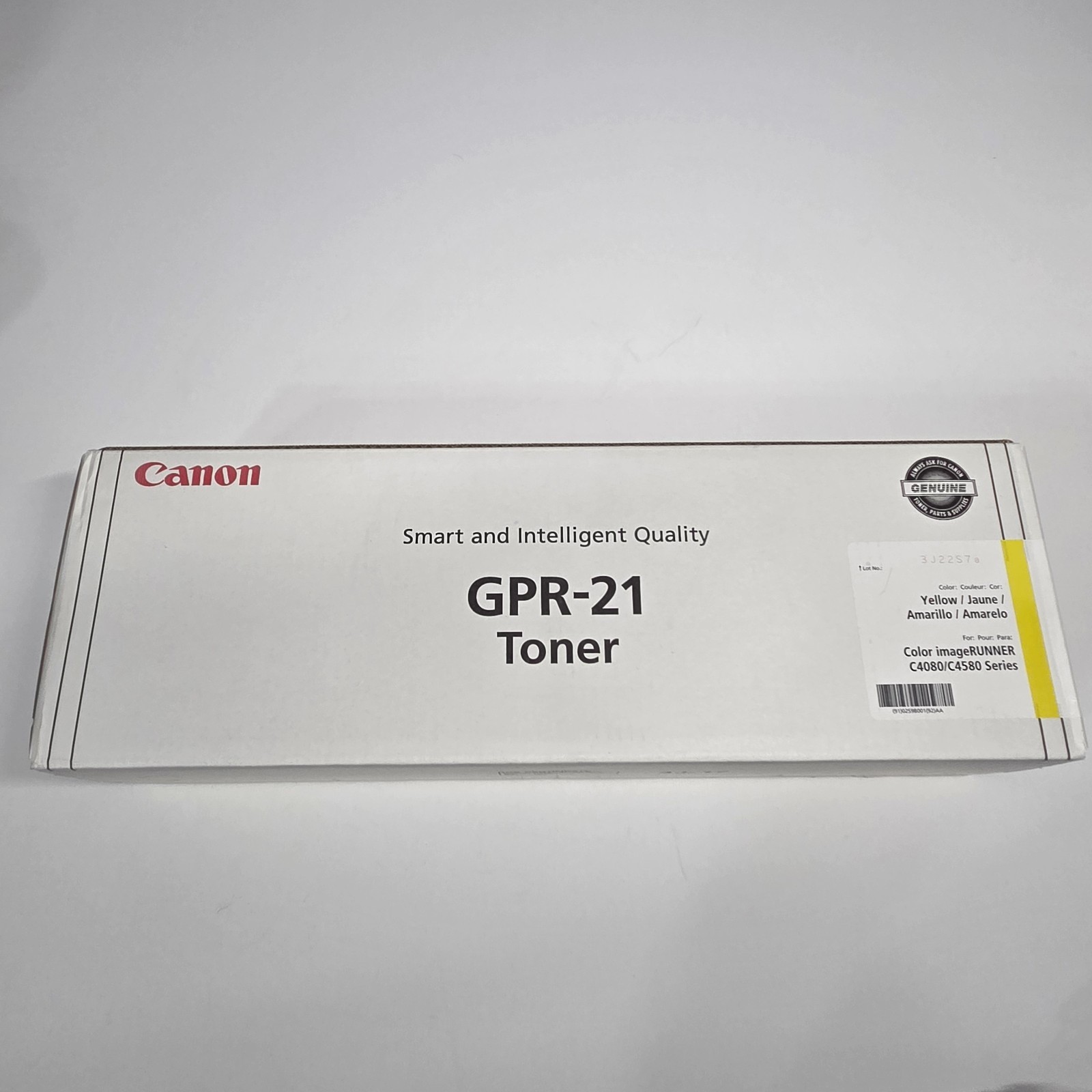 Genuine Canon GPR-21 Yellow Toner 0259B001AA Color imageRUNNER C4080 C4580 OEM S