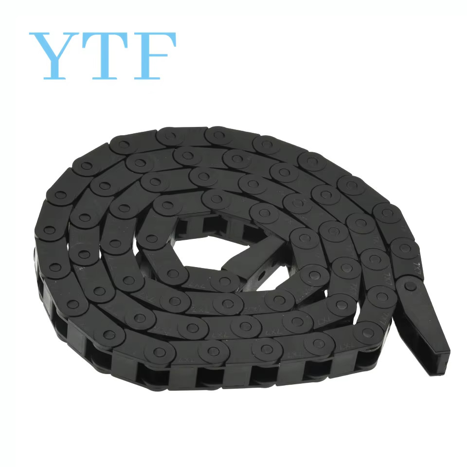 7 X 7Mm 10X10Mm L1000Mm Cable Drag Chain Wire Carrier with End Connectors for 3D
