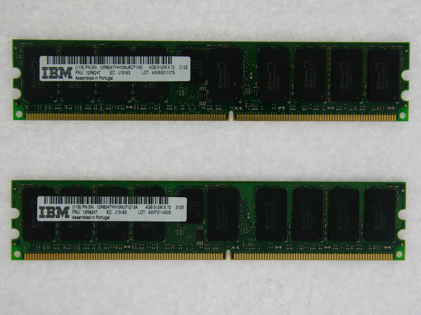 12R8247 8GB 2x4GB Reg ECC DDR DIMM Memory for IBM eServer pSeries  9110-51A