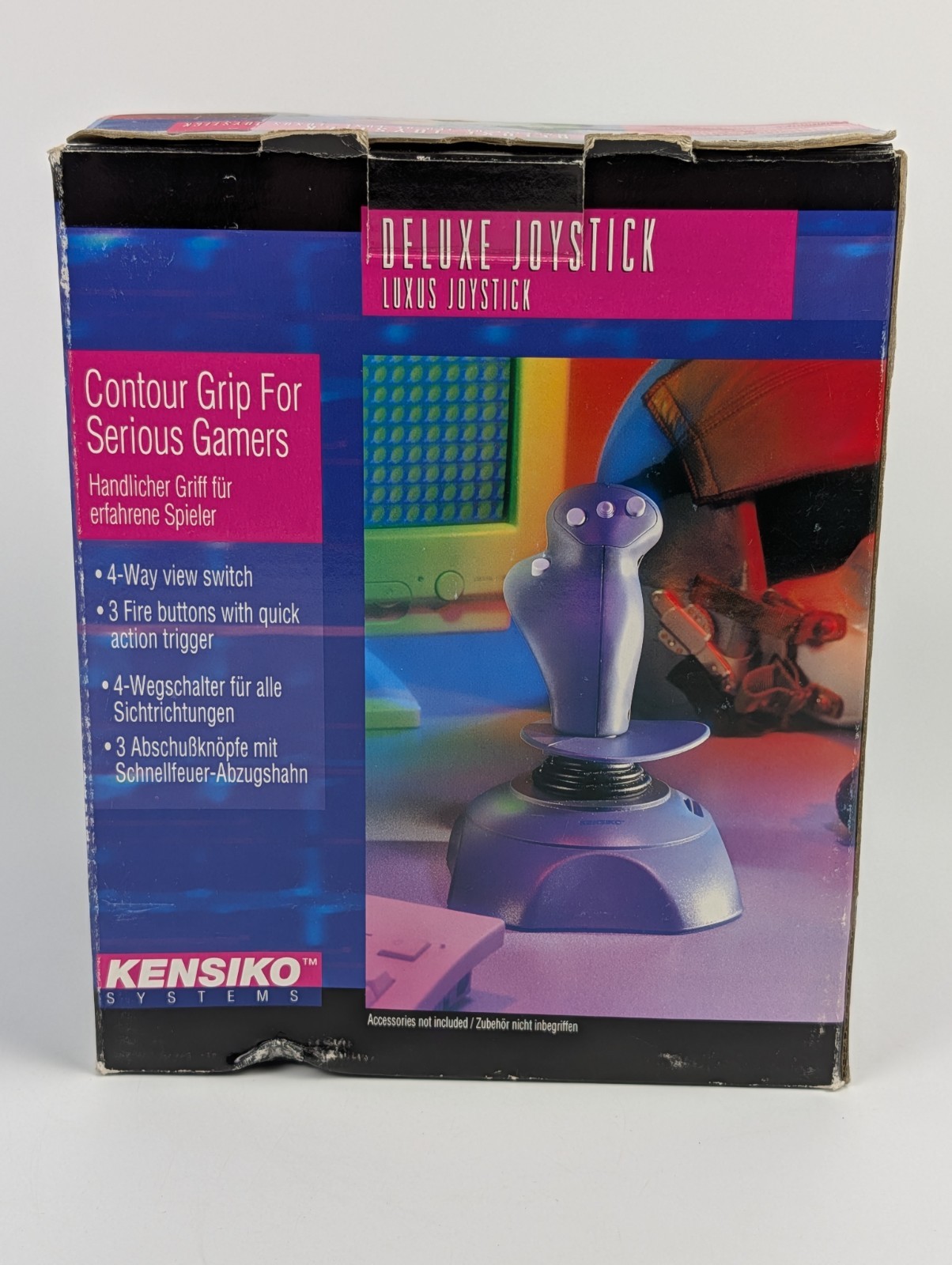 KENSIKO SYSTEMS Deluxe Joystick IBM 15-Pin Connector - New Open Box🔥