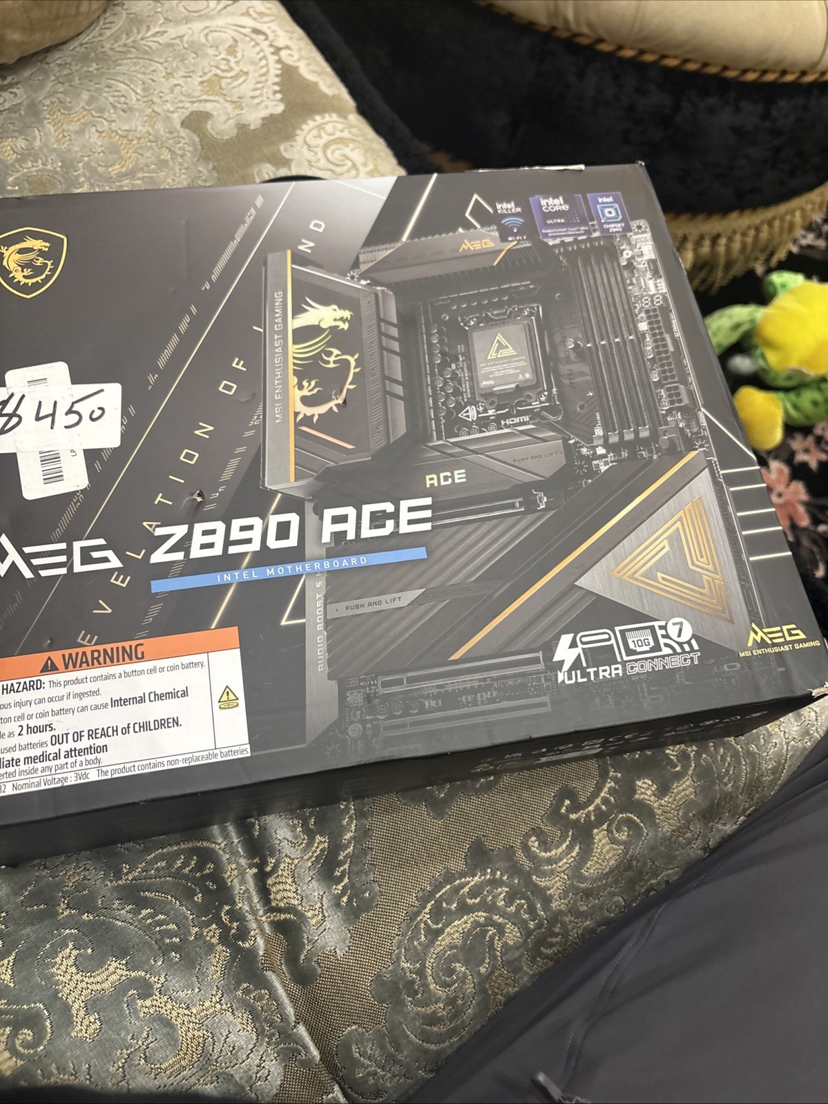 MSI MEG Z890 ACE, (LGA 1851) DDR5, ATX Gaming Motherboard 