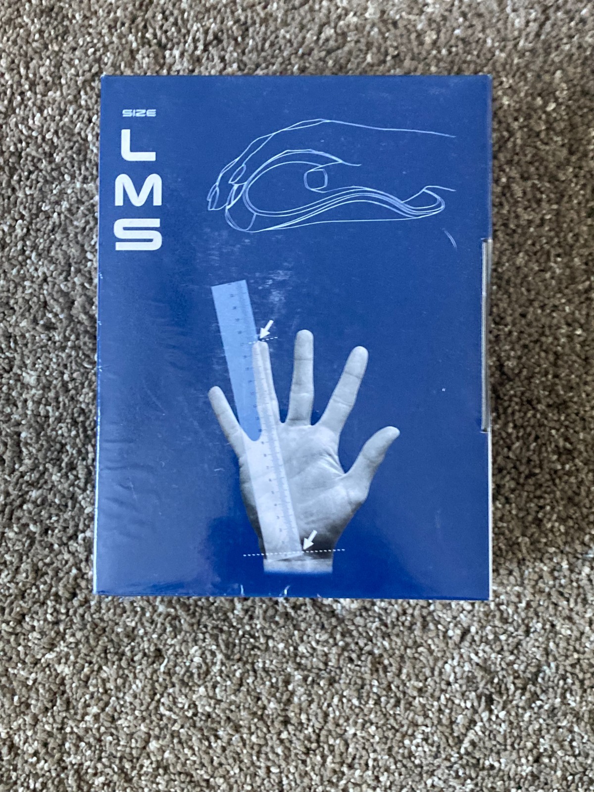 Hippus HandShoe Right-Handed Wireless Ergonomic Mouse New Sealed