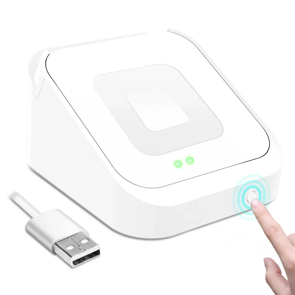 Dock Compatible with Square Reader 2nd Generation, USB Docking Station, White
