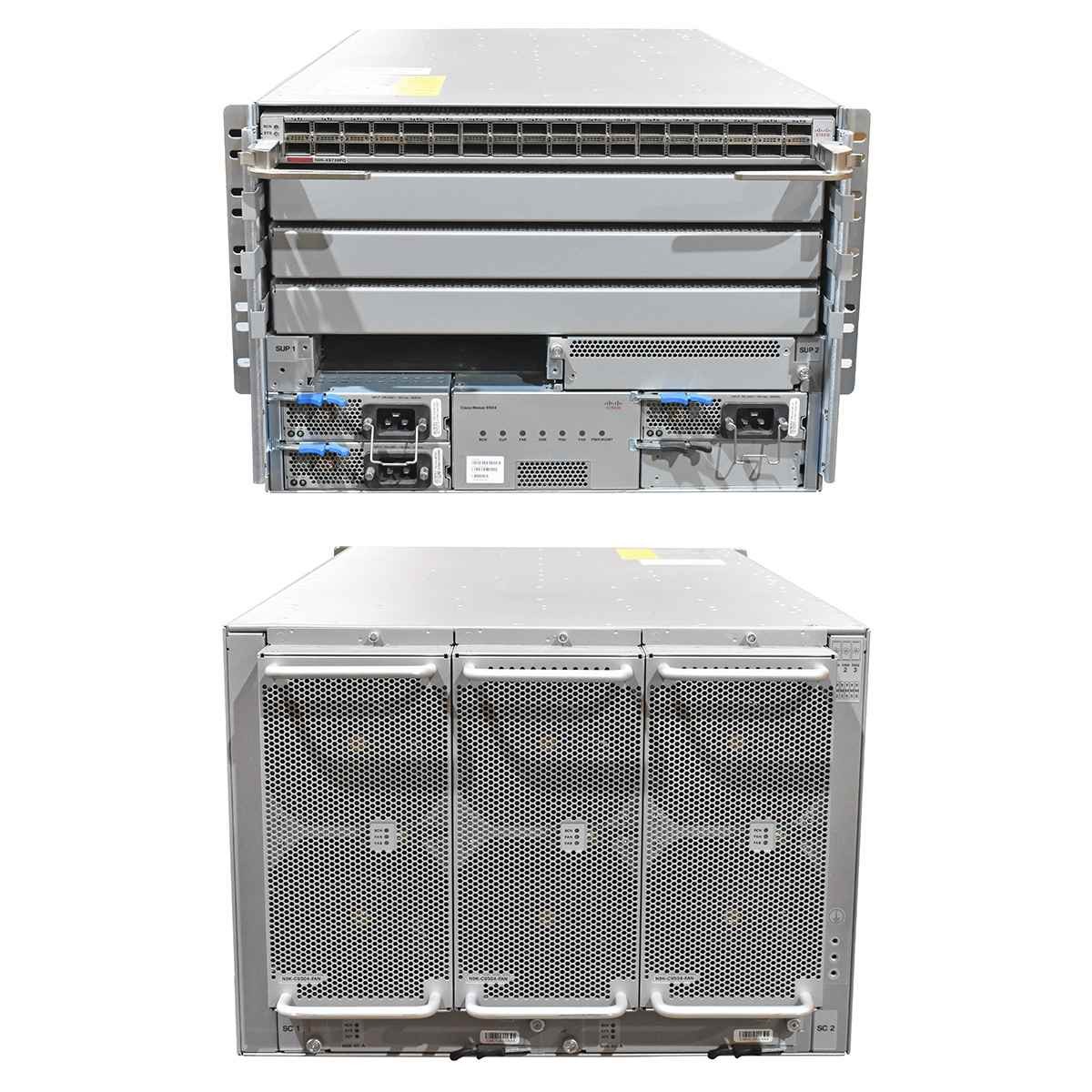 Cisco Nexus 9504 N9K-C9504 + Modules N9K-X9736PQ 2x Modules N9K-SC-A 3x PSU 3x FAN