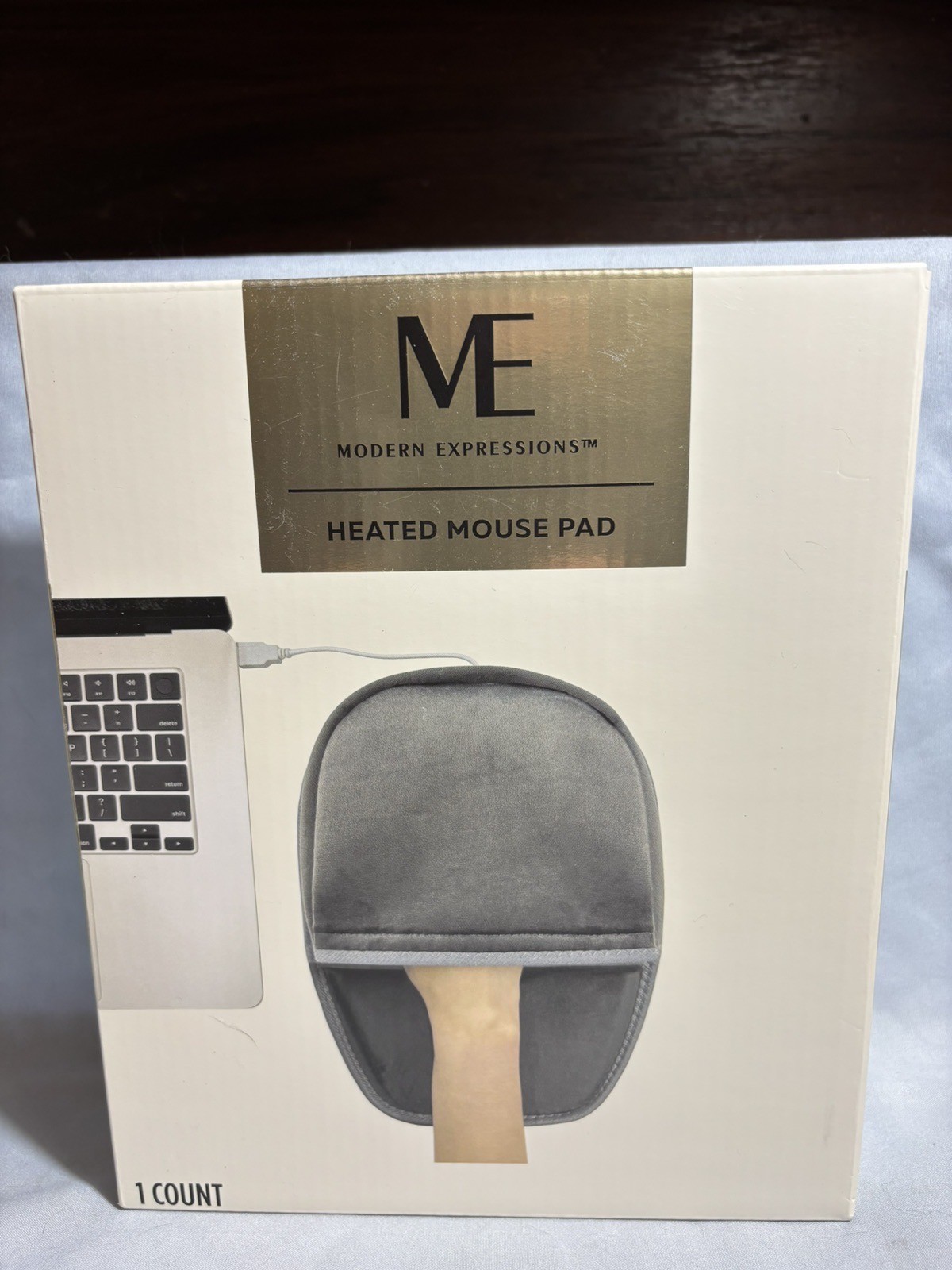 NEW Modern Expressions Heated Mouse Pad 