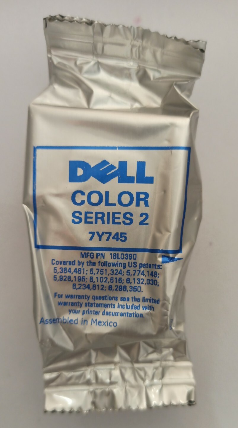 OEM Dell 7Y745 Series2 Tri-color Ink Cartridge for A940 A960 printer New Sealed