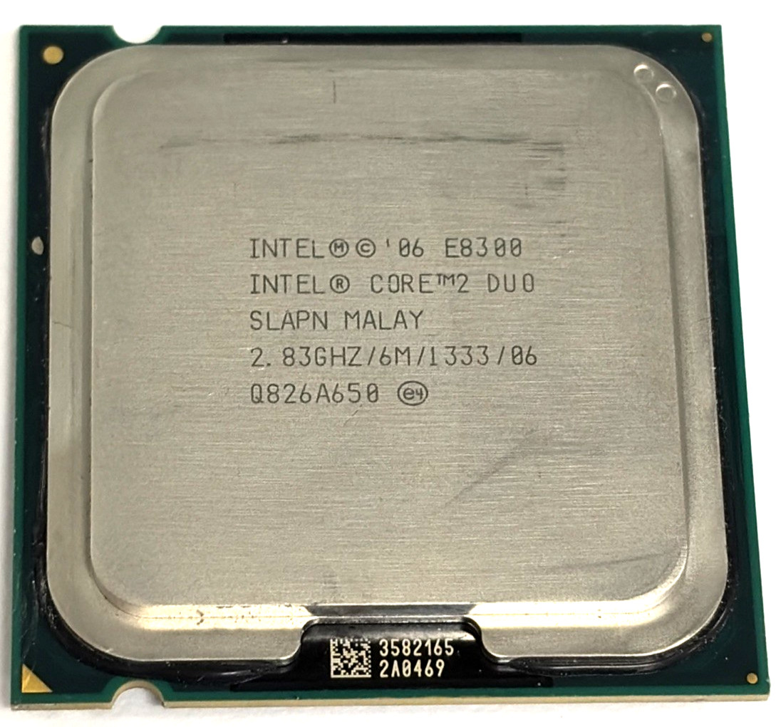 Intel Core 2 Duo E8300 SLAPN 2.83GHz 6MB 1333MHz LGA775 CPU Processor Tested