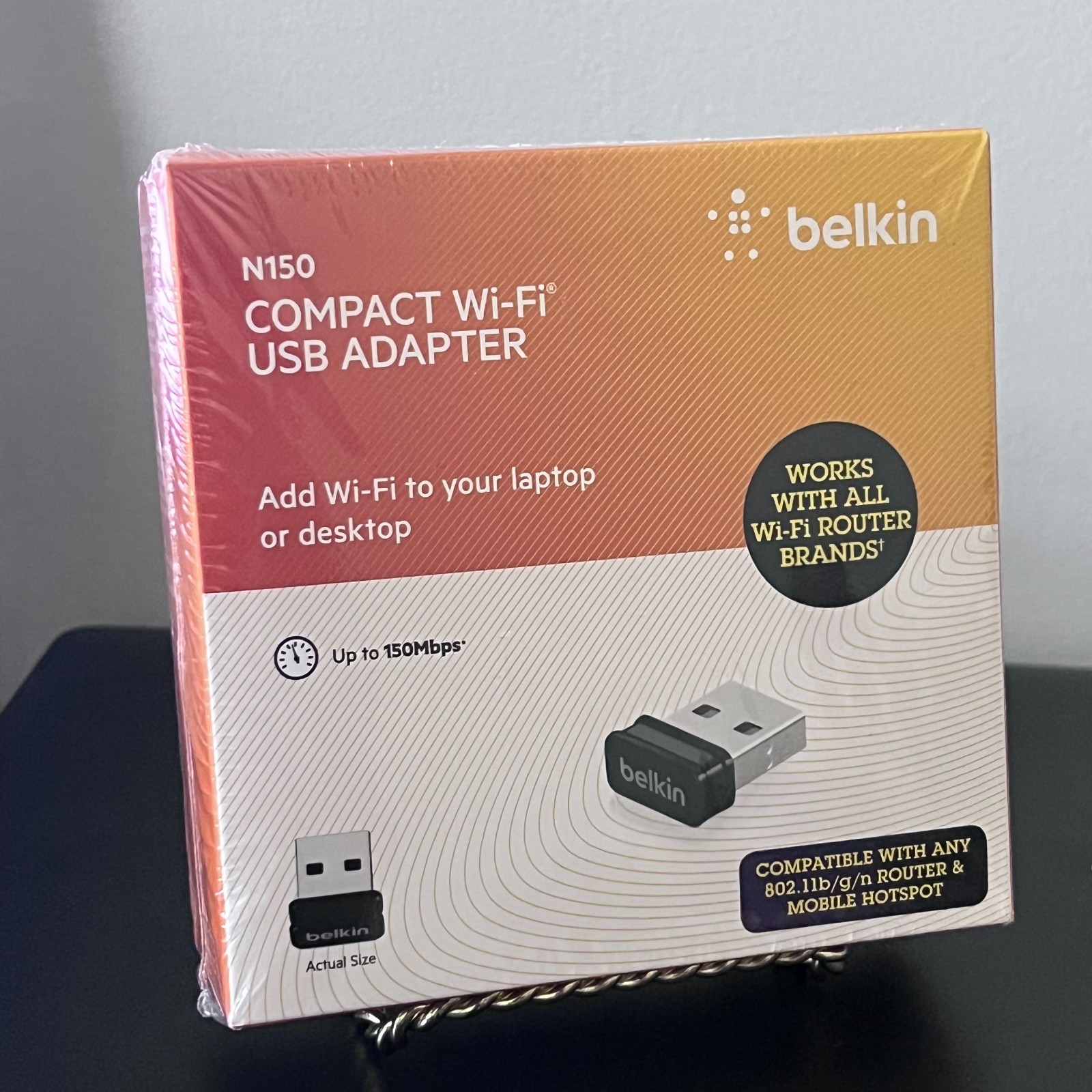 **Brand New** Belkin N150 Micro USB WiFi Adapter