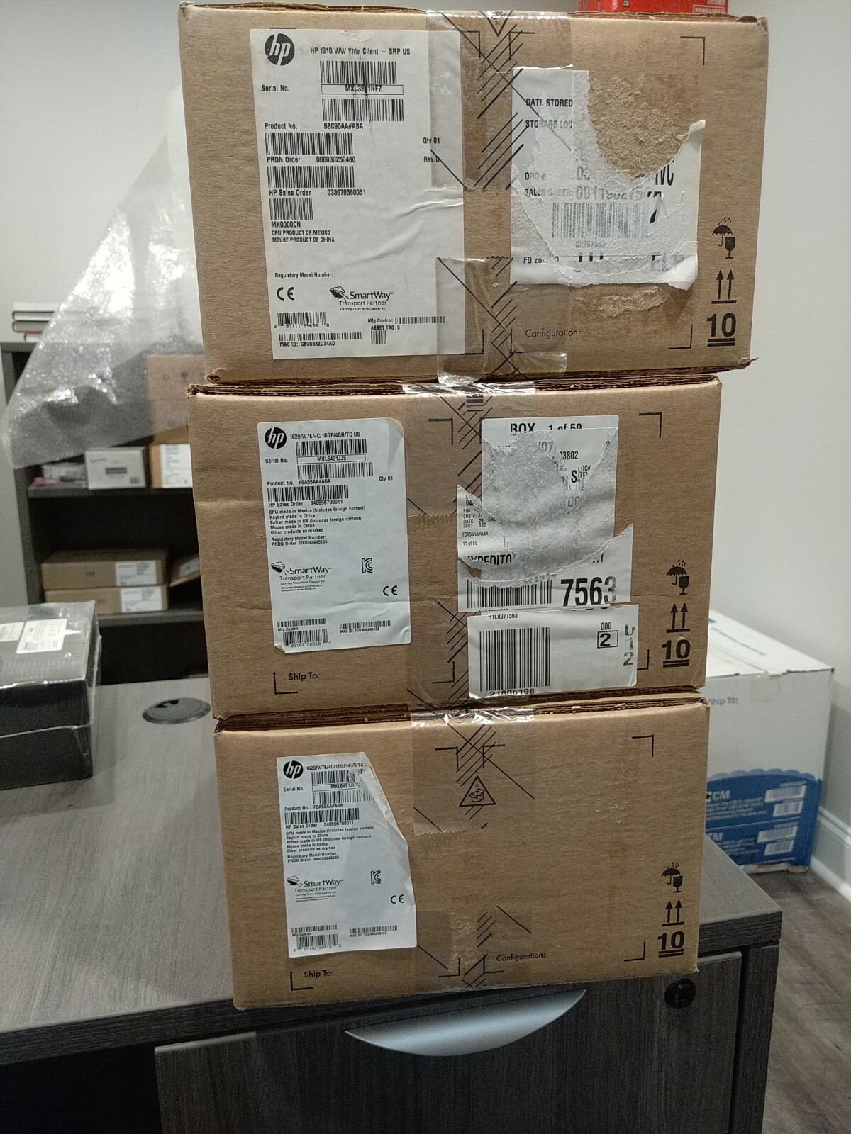 HP T620 Thin Client AMD GX-217GA 1.65GHz 4GB RAM 16GB Flash SSD wit Accessories 
