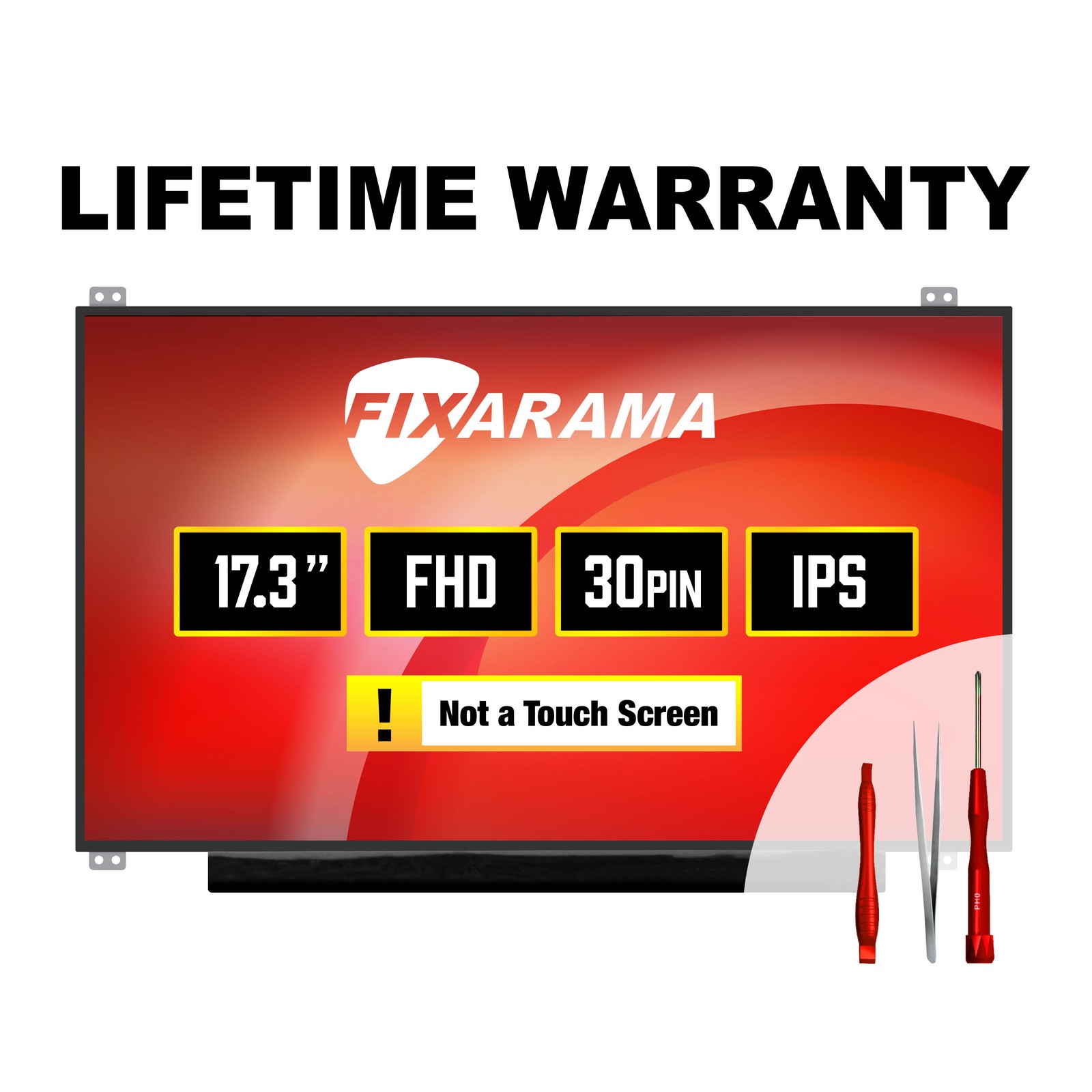 HP Omen 17-W033DX 17-W053DX FHD IPS Matte LCD Screen + Tools GRADE A+ FIXARAMA