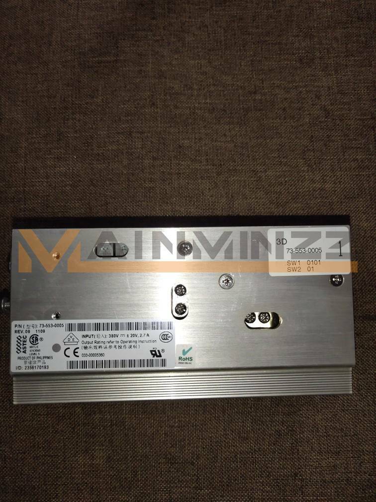 ONE USED ASTEC 73-553-0005 3.3V tested