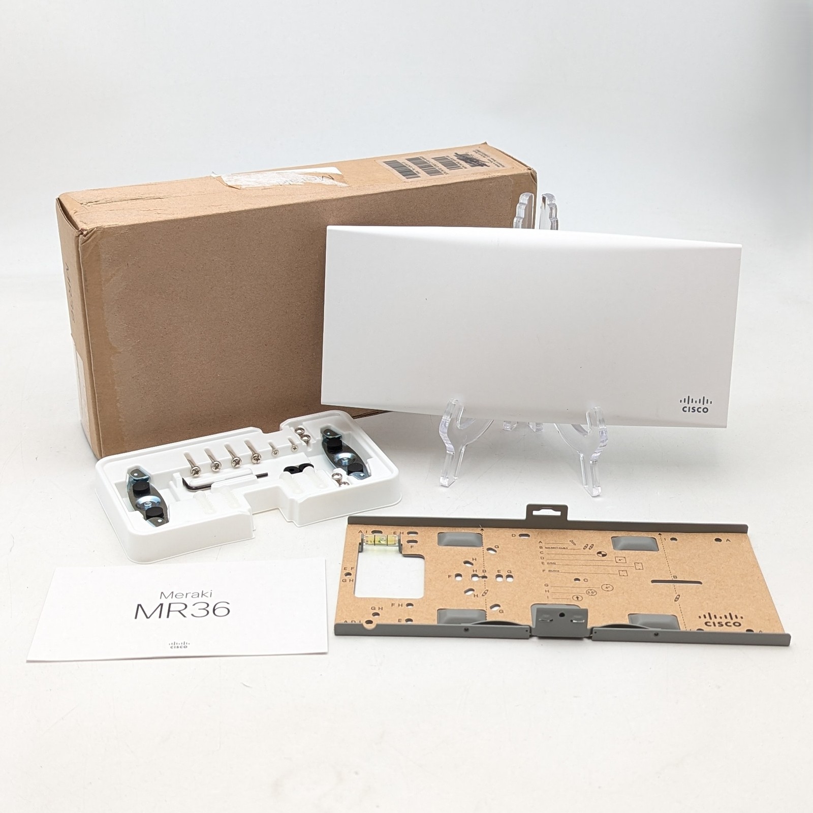 Cisco Meraki MR36-HW Dual-Band WiFi 6 Cloud-Managed Wireless Access Point