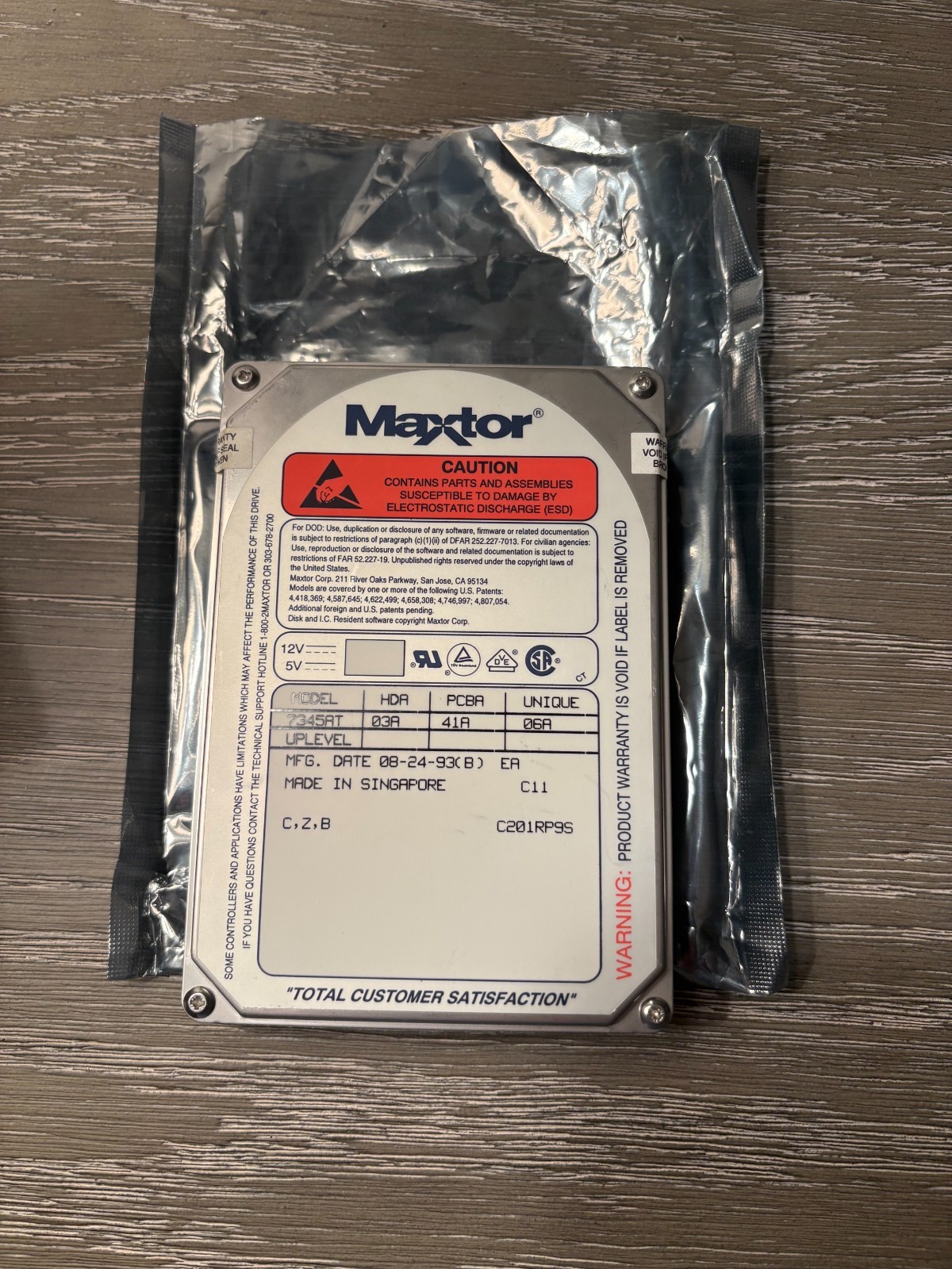 Maxtor 7345AT Hard Drive