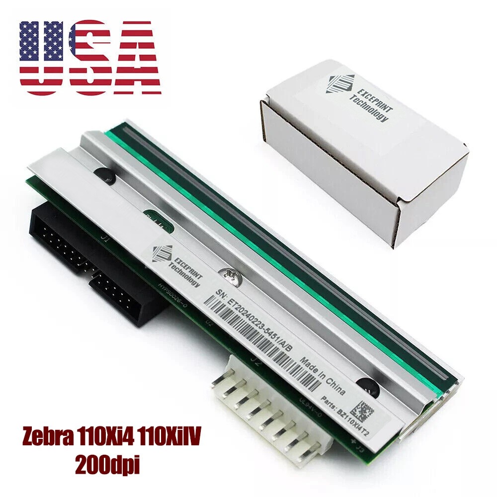 ✅ Printhead for Zebra 110Xi4 105SL Plus Thermal Barcode Printer 203dpi P1004230✅