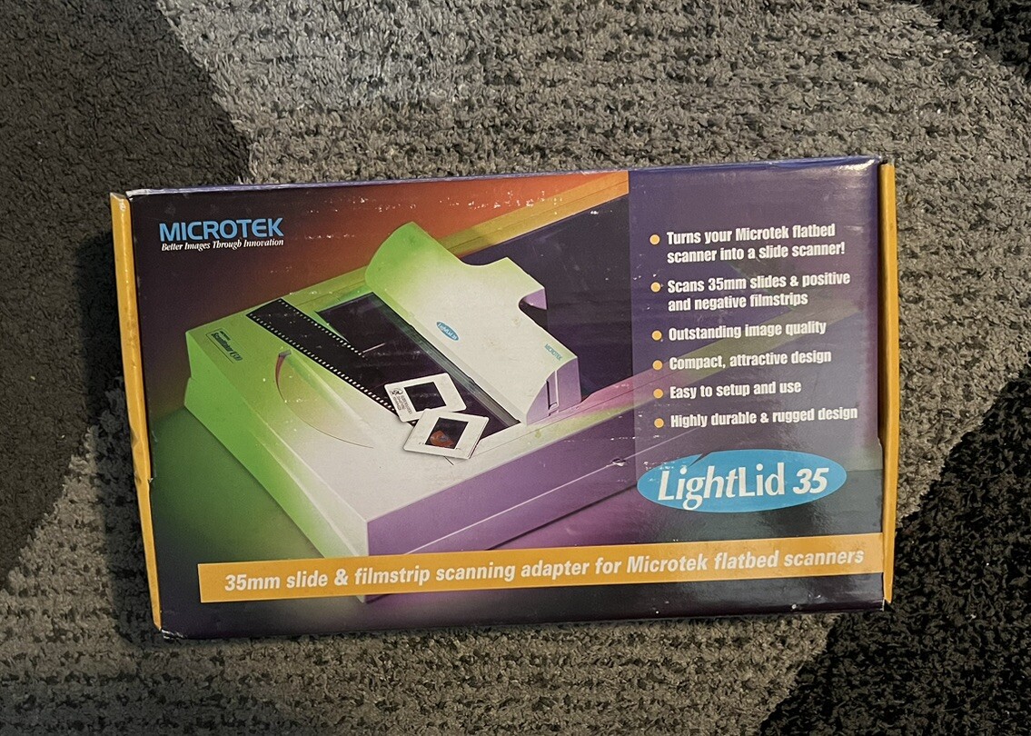 Microtek LightLid 35 - 35mm Slide and Filmstrip Scanning Adapter Slide Scanner