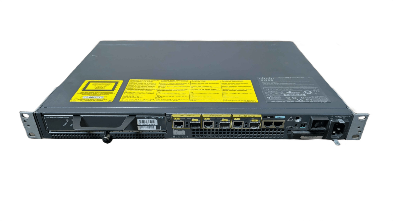 Cisco 7301 3-Port 1GB Gigabit Wired Router 800-21754-10
