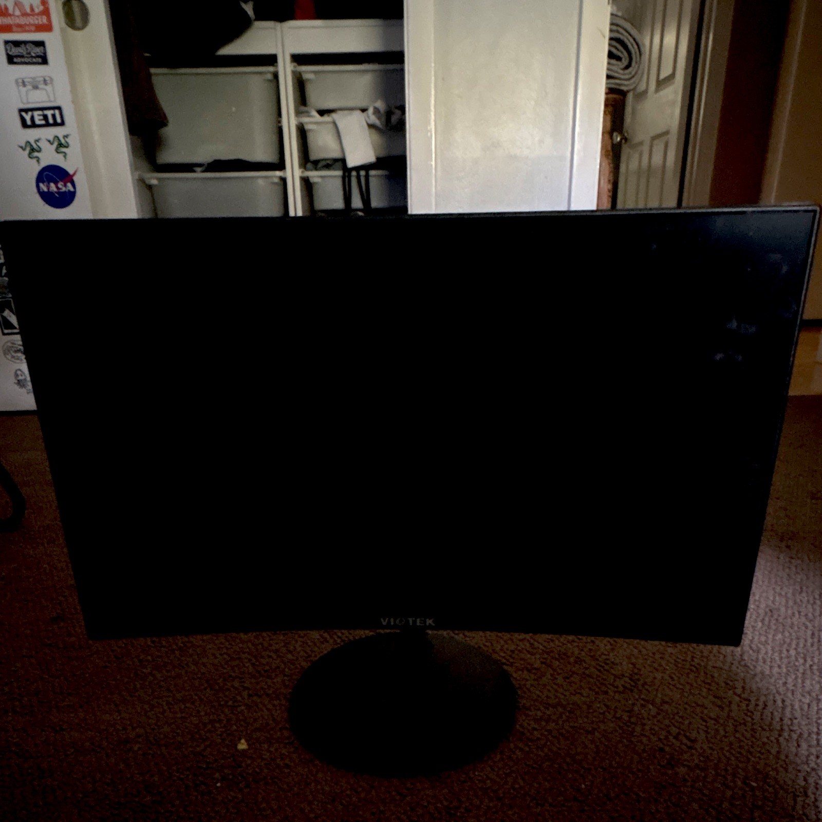 Viotek GFV27CB 27" Curved 144Hz 1080p VA Gaming Monitor HDMI/DP Black