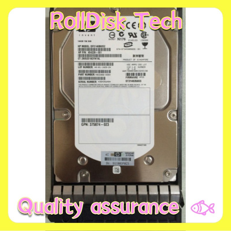 Used HP 384854-B21 488058-001 389344-001 146GB 15K 3.5" DP SAS HDD Hard Drive