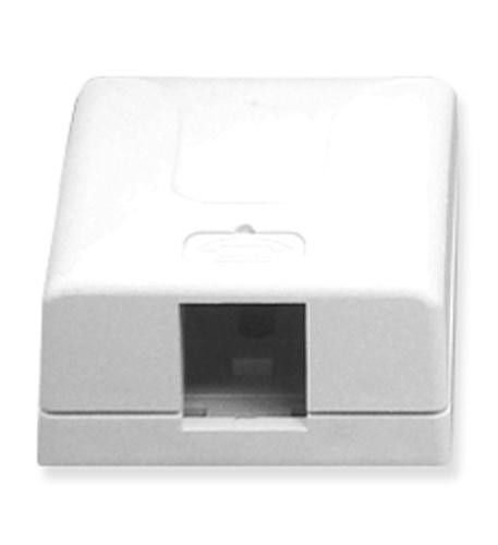 ICC ICC-IC107SB1WH SURFACE MOUNT BOX- 1-PORT- WHITE