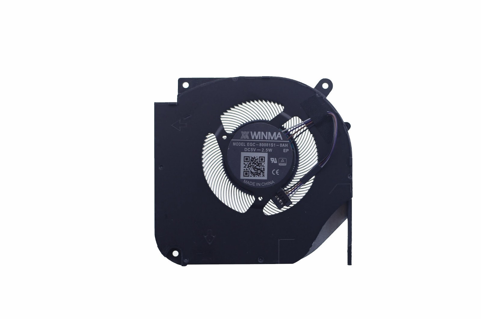 1pcs Laptop CPU Cooling Fan EGC-80081S1-0AH THER7GK5M6 4PIN DC5V 0.5A 4-Pin