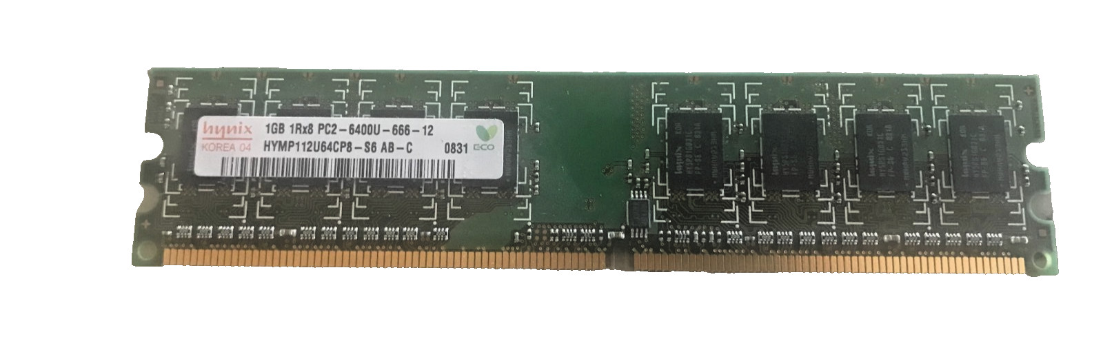 Lot 3 Hynix (1GBx3) 1Rx8 PC2-6400 DDR2-800 Desktop RAM HYMP112U64CP8-S6