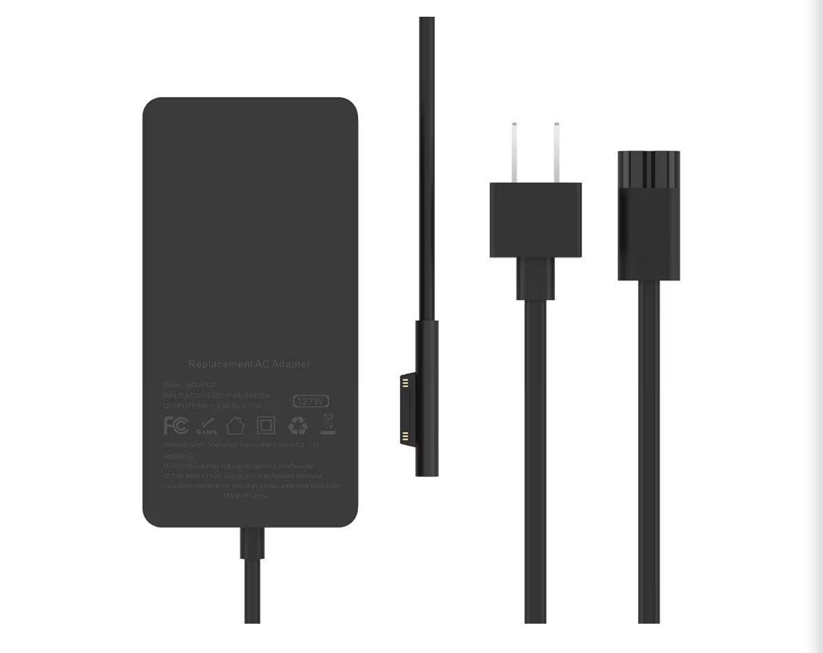 Genuine OEM/ 127W Microsoft Surface Book AC Power Adapter Charger NEW