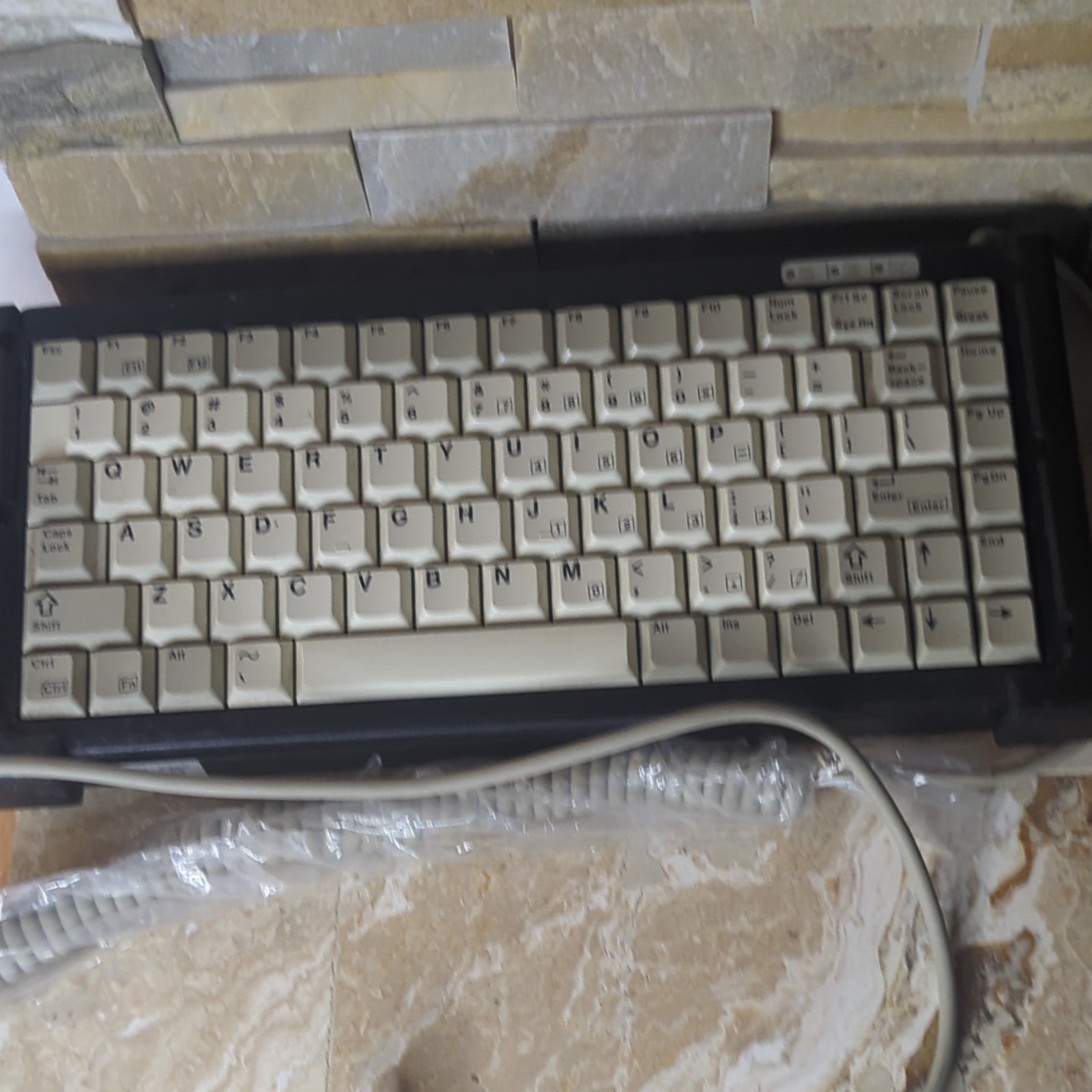 Vintage TG3 Mechanical Keyboard Police MDT PS2 PS/2 Connection Modder Surplus