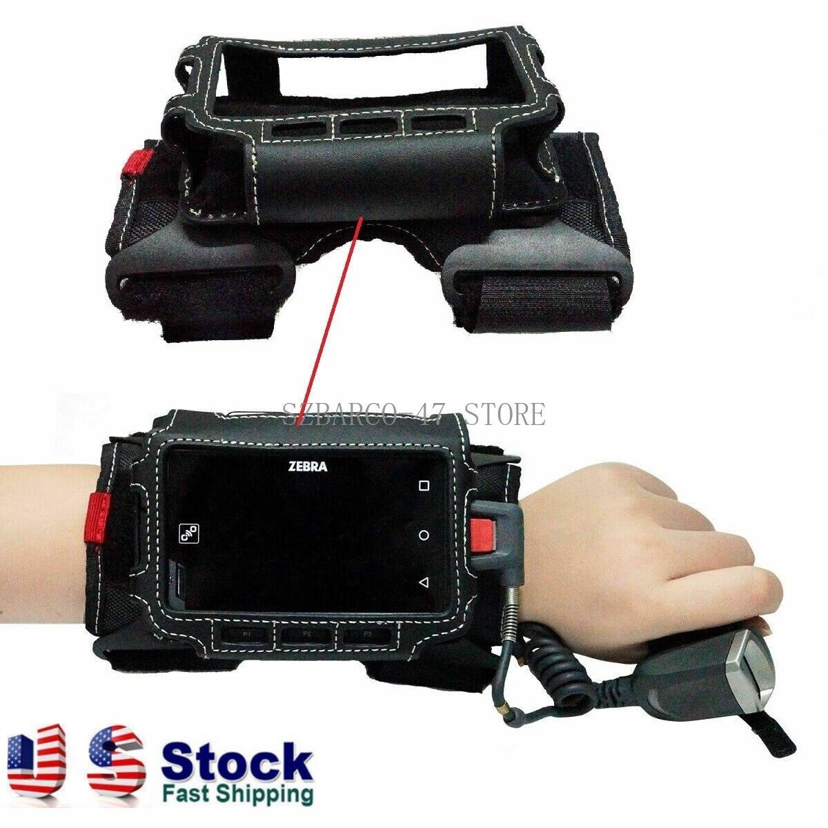 For Zebra WT6000 Wrist Mount Strap with Medium/Large Strap SG-NGWT-WMLCV-01 US