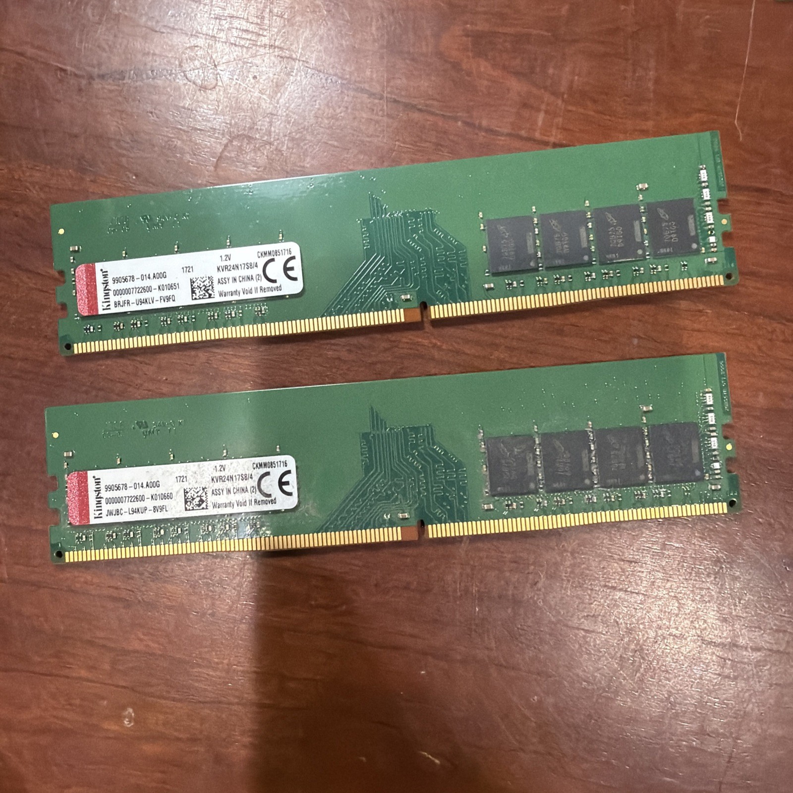 Kingston 8gb Lvr24n17s8/4
