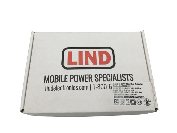 NEW Lind CF-LNDACDC90 AC/DC 90W Combo Power Adapter ToughPad