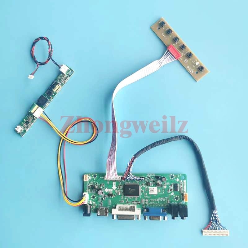 For M215HNE-L30 30Pin LVDS 1920x1080 Panel VGA DVI HDMI LCD Driver Board DIY Kit