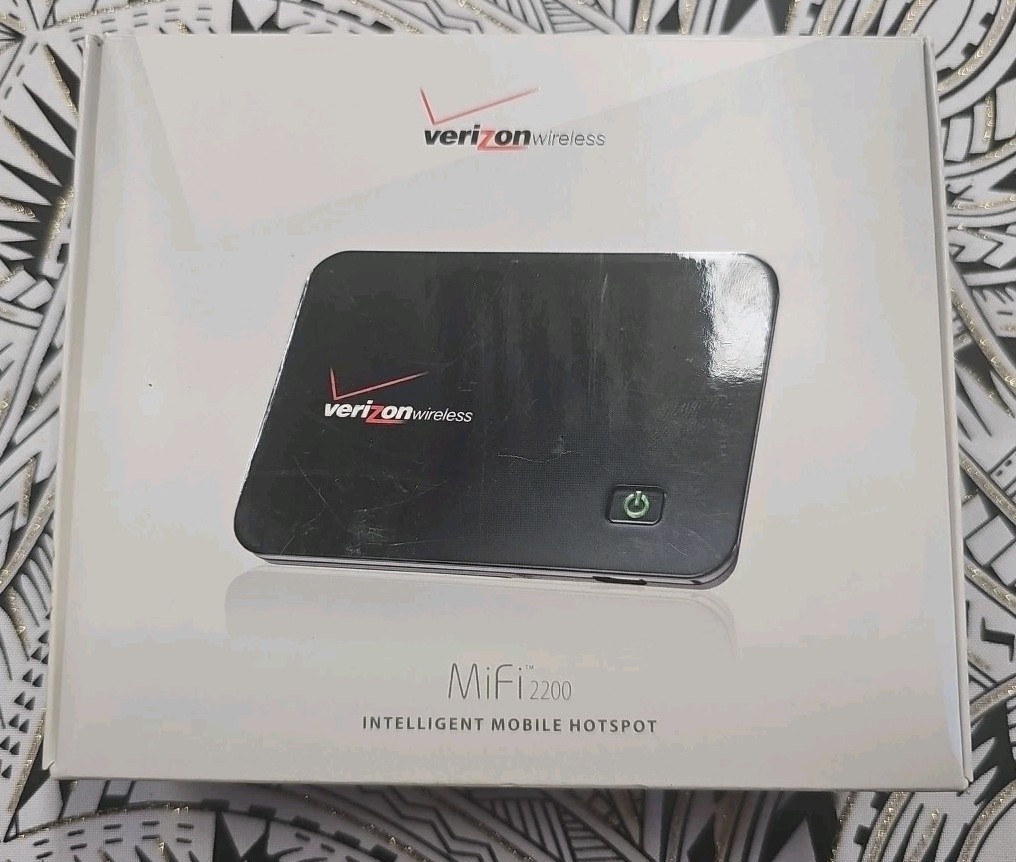 NEW Verizon Wireless MiFi 2200 3G WiFi No-Contract Hotspot 