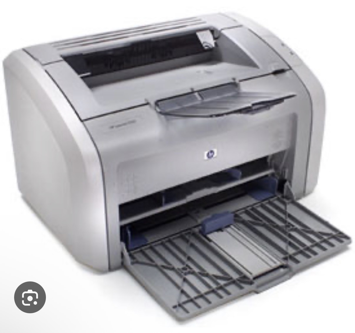 HP LaserJet 1020 Monochrome Laser Printer Q5911A with used Toner page count 40k