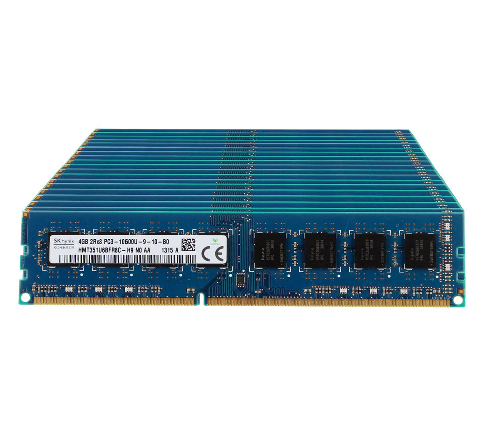 10PCS SK Hynix 4GB 2Rx8 PC3-10600 DDR3 1333MHz 240PIN DIMM Desktop Memory RAM 6#