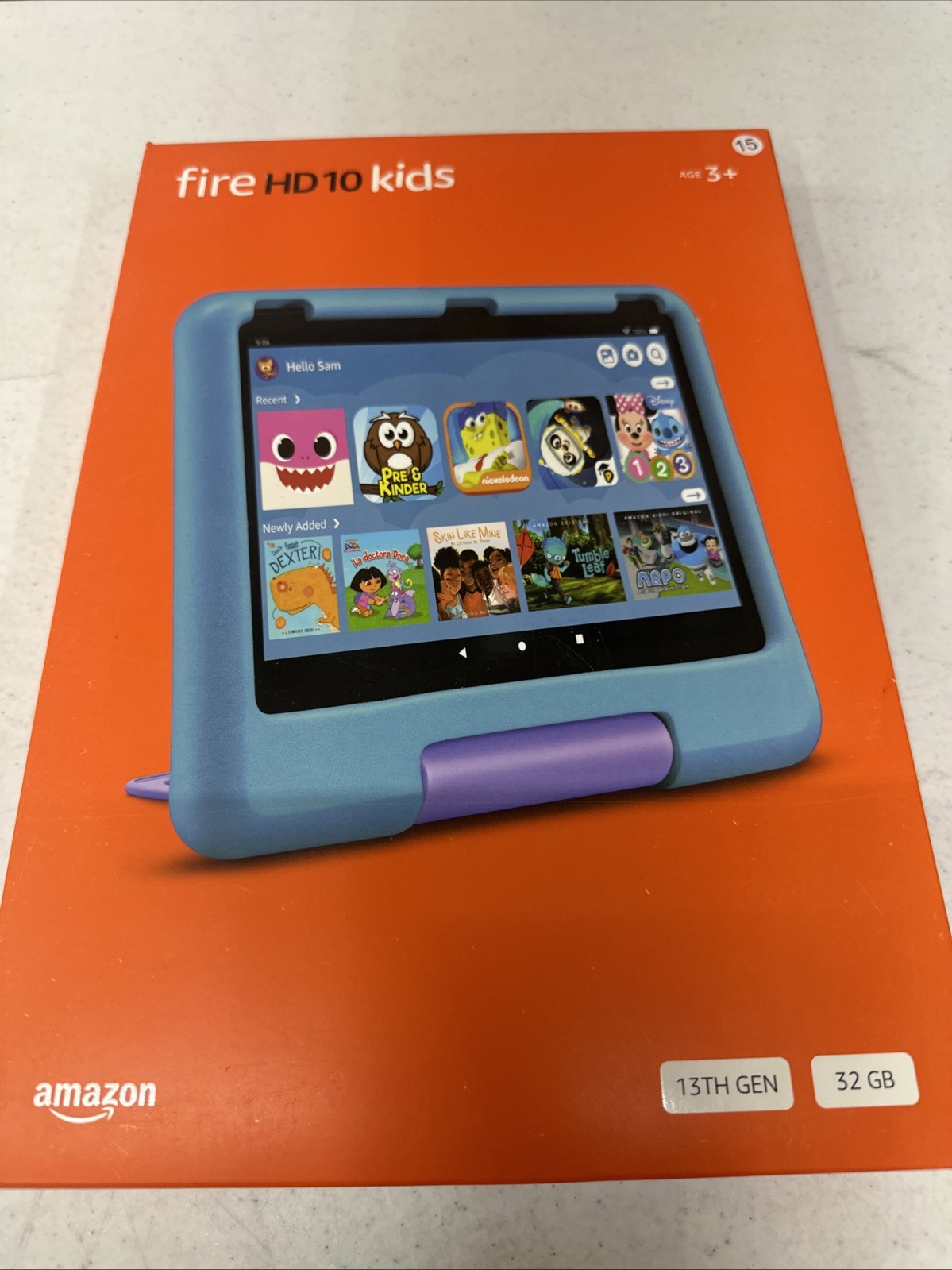 Amazon Fire HD 10 Kids Tablet (13th Generation) – 32GB – Kid-Proof Case Ages 3+