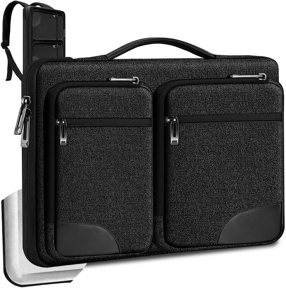 360 Protective Laptop Case 15" 15.6" 16" Sleeve, Water-Resistant Handbag for 16"