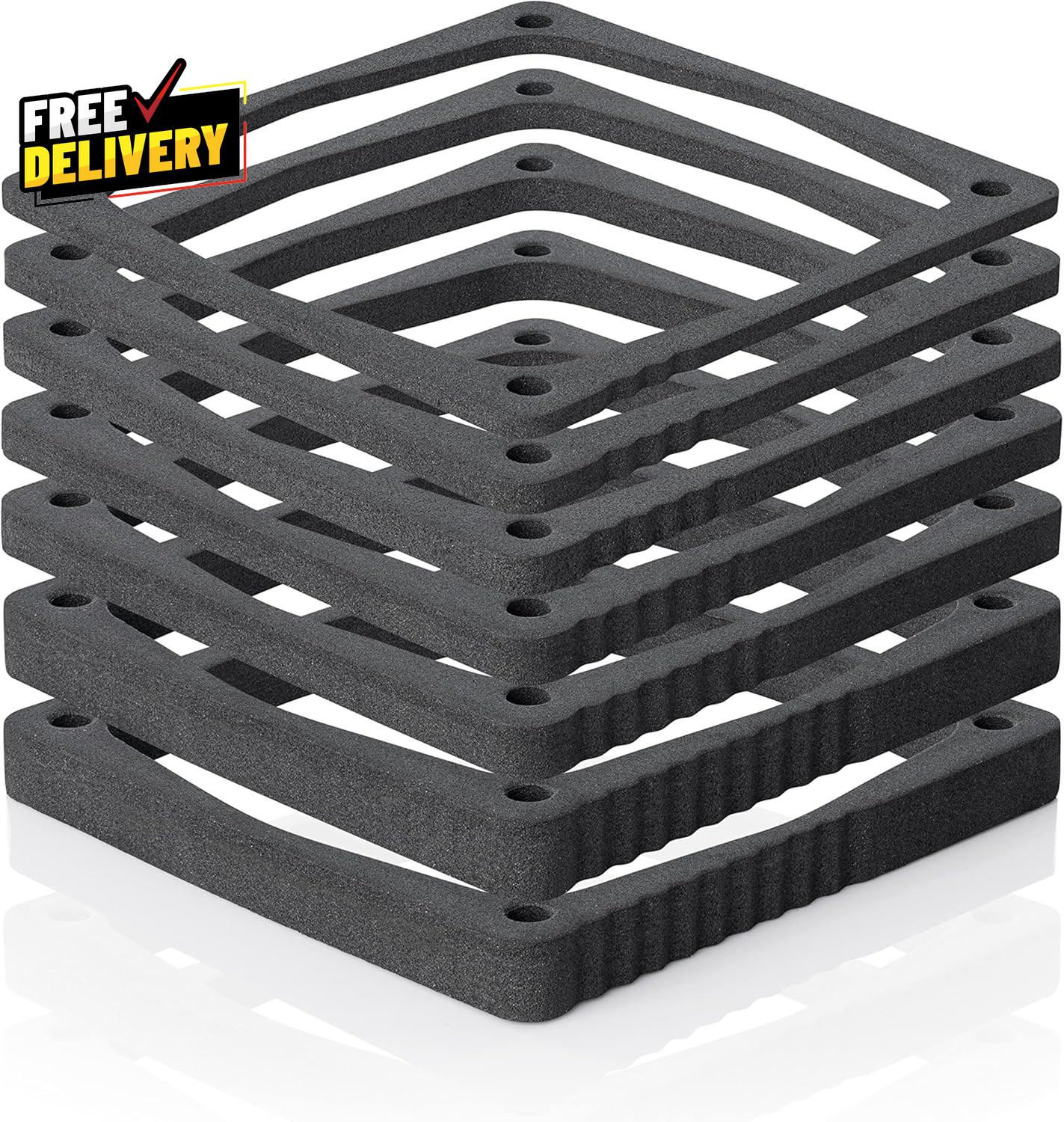 NA-FD1 Fan Duct Kit for Nh-L9I and Nh-L9A Series CPU Coolers Black