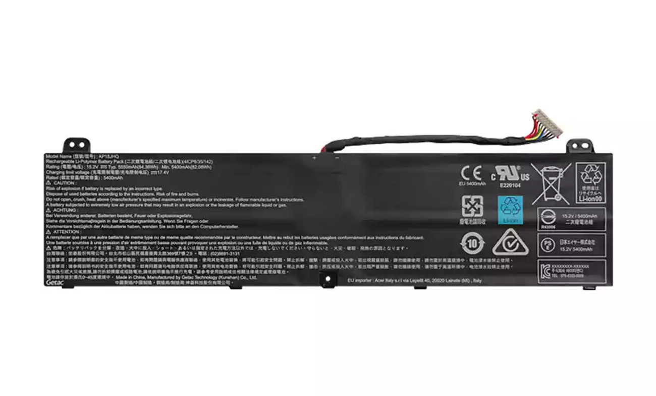 Genuine Battery AP18JHQ For Acer ConceptD 7 CN715-71 Predator Triton500 PT515-51