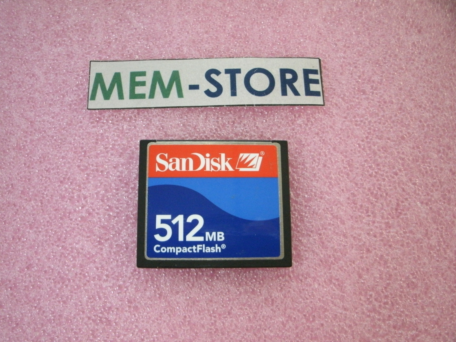 MEM-3800-128U512CF 512MB Sandisk Compact Flash Memory for Cisco 3825 3845 Series