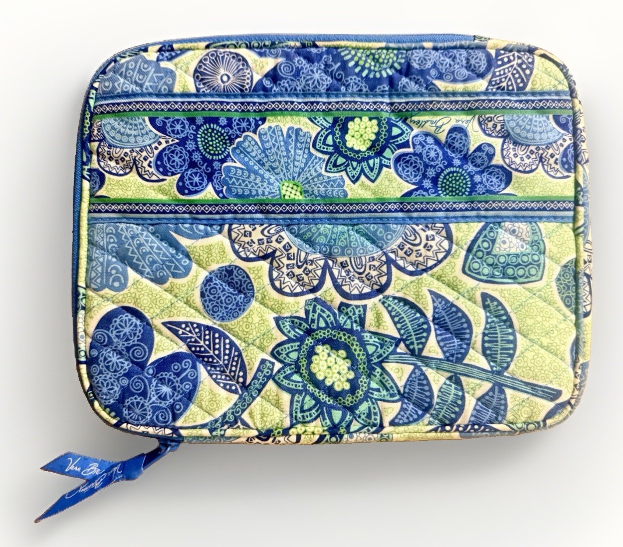 Vera Bradley Doodle Daisy (Retired) Quilted Cotton Tablet iPad E-Reader Case