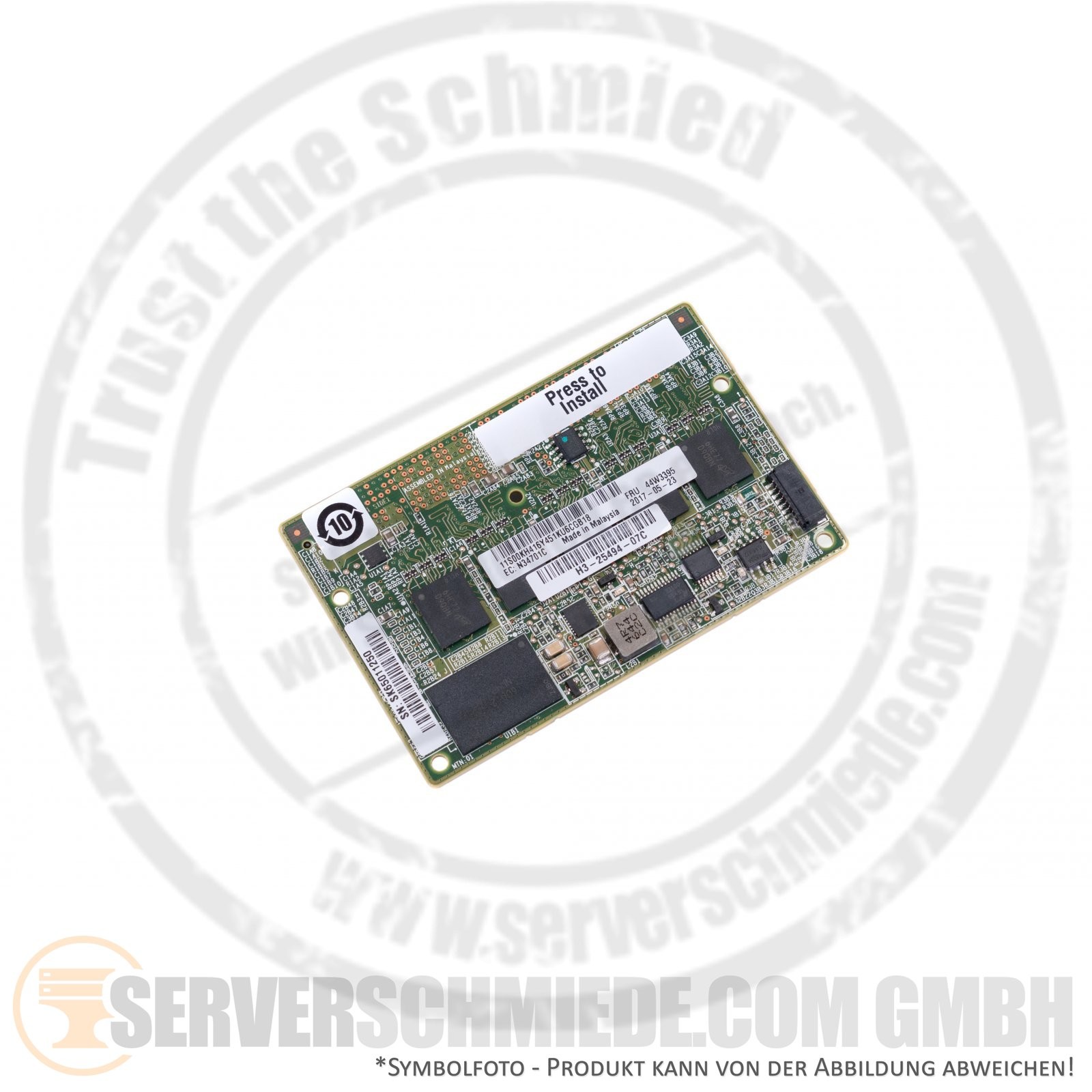 IBM ServeRAID M5210 M5200 Series 4GB Flash RAID 5 Upgrade Raid Cache 44W3395 M52